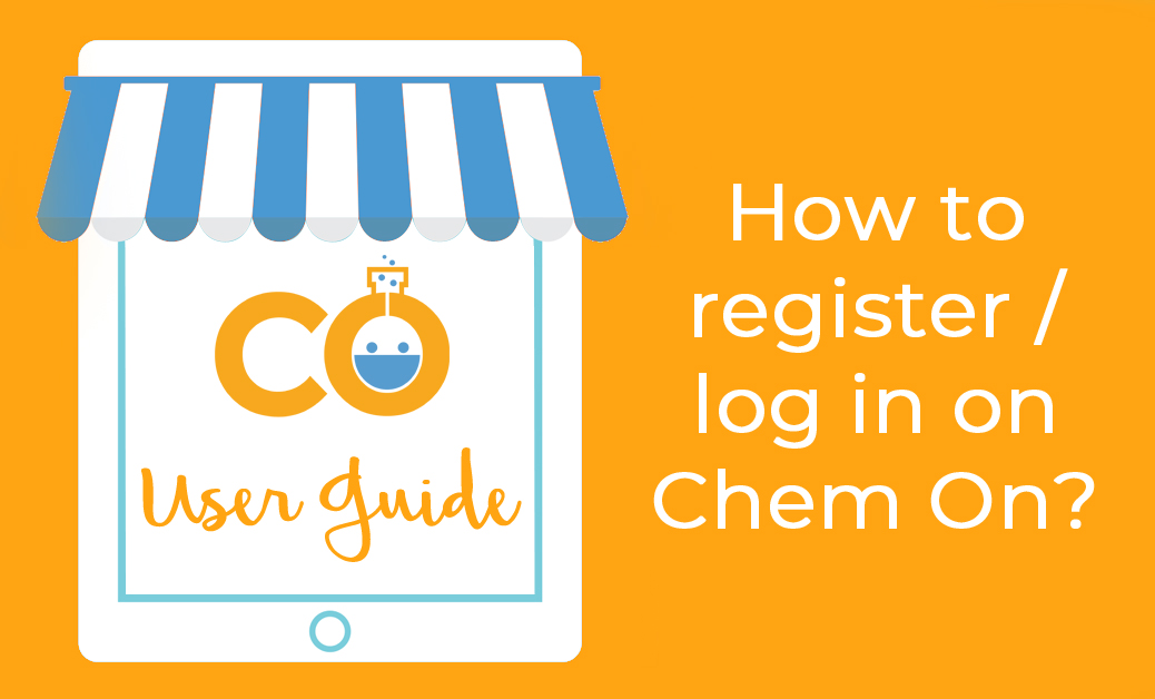 How do I register / log in on Chem On?